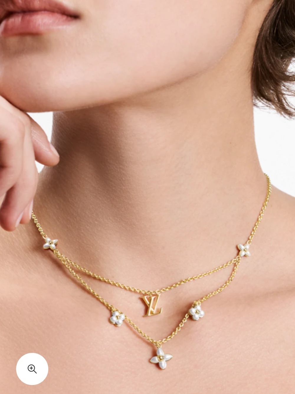 Louis Vuitton LV Floragram Necklace